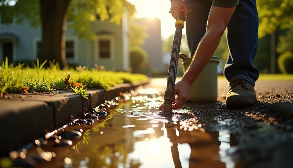 clean drains prevent blockages